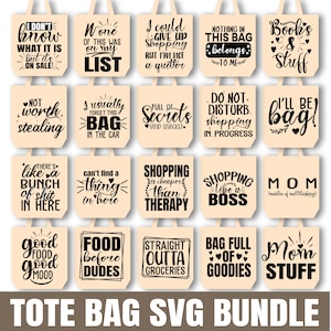 Tote Bag Svg, Tote Bag Divertente Svg, Detto Tote Bag Svg, Citazioni Tote Bag Svg, Design Tote Bag Svg, Borsa della Spesa Svg, Borsa della Spesa Svg