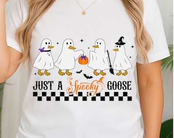Funny Halloween Goose PNG Bundle: Spooky Silly Goose Graphics (Digital Download)