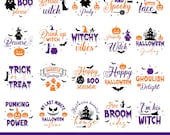 Halloween SVG Bundle: Spooky Ghost, Shirt, Keychain Designs (Digital Download)