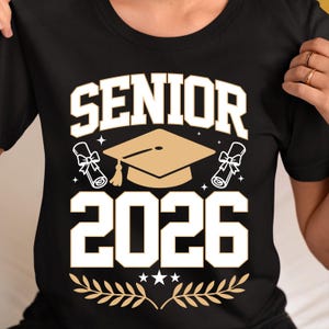 Senior 2026 SVG Bundle: Graduation Graphics for Cricut (PNG Files)