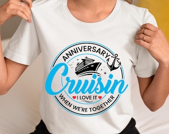 Anniversary Cruise 2026 SVG: Family Trip Cut File (PNG) Digital Download