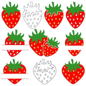 Erdbeer-Svg-Png, Erdbeer-Svg-Dateien, Erdbeer-Svg-Datei, Erdbeer-Svg-Datei, Erdbeer-Frucht-Svg, Erdbeer Clipart, Erdbeerschnittdatei