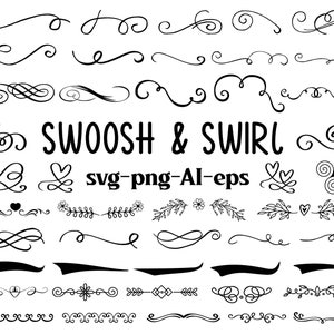 Wirbel-Svg-Dateien, Wirbel-Svg-Dateien, Wirbel-Linie-Svg, Swoosh-Svg, Flourish-Svg, Swoosh-Svg, Text-Teiler-Svg, Text-Teiler-Svg, Text-Tails-Svg