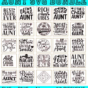 Tante SVG-Bundle, Zitate über Tanten, Tante Mom Zitate, Tante Zitate lustig, Tante Zitate svg, lustige Zitate für Tanten, Tante Leben svg, Tante Shirt svg