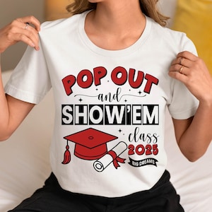 Class of 2025 Graduation SVG: Senior Shirt Cut File (Digital Download