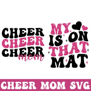 Cheer Mom Svg, Cheer Mom Shirt, Cheer Mom Shirt Svg, Cheerleader Mom Svg, Cheer Mom Png Cut File For Cricut