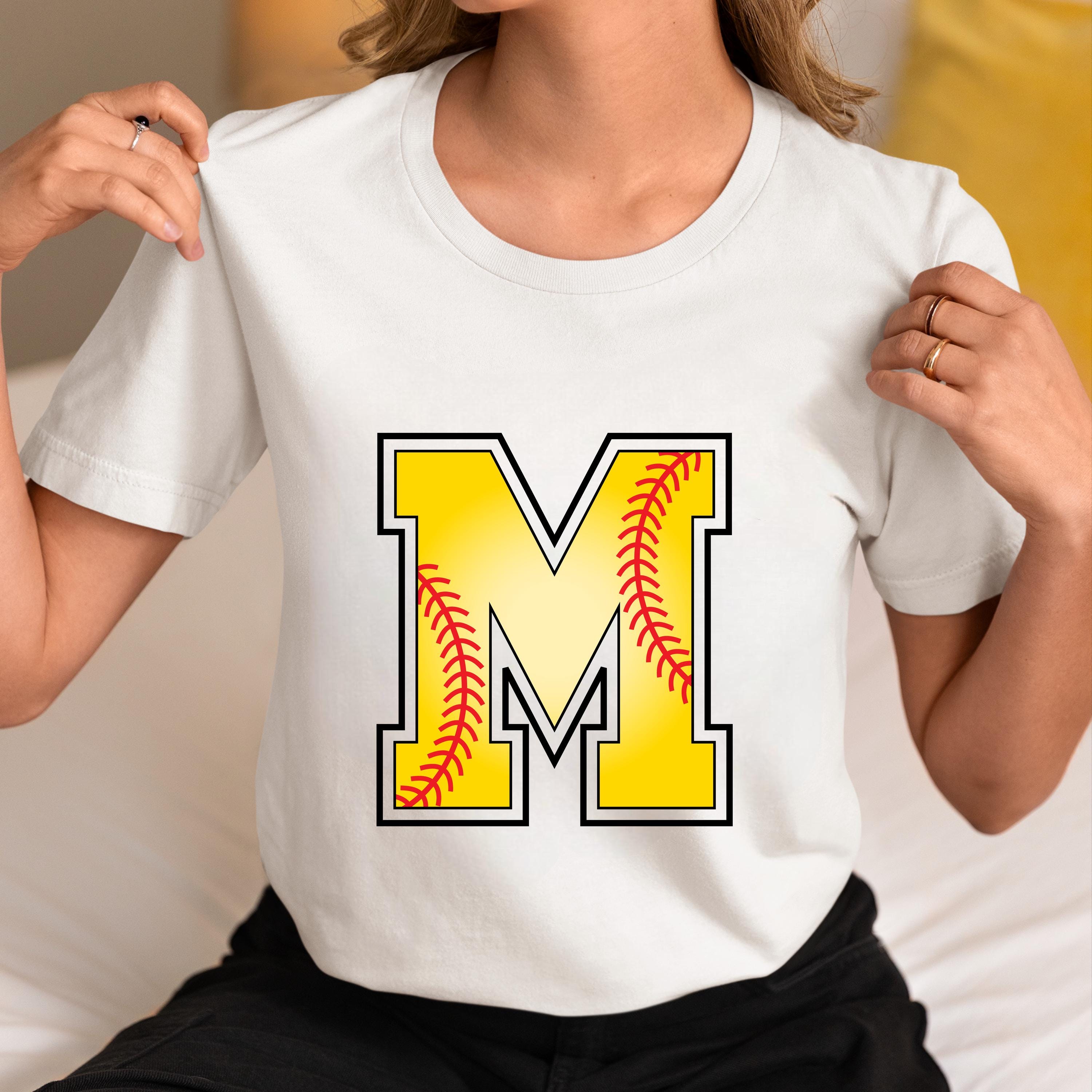 Varsity Softball Lettering Softball Letters and Numbers SVG: Varsity Font Clipart (digital ...