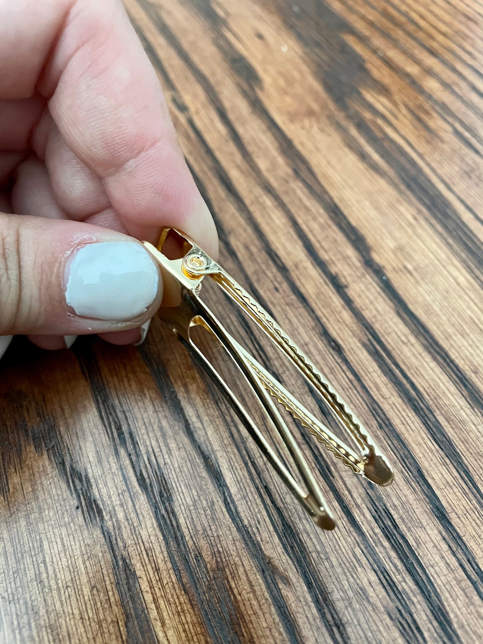 4 Pack of Hair Clips w/ teeth Etsy