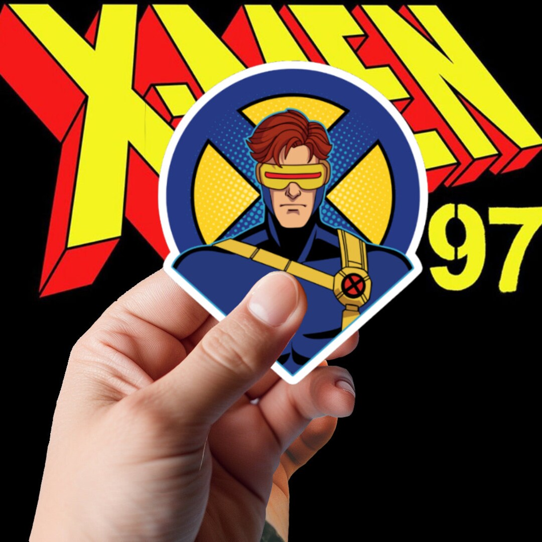 90's X-men Sticker Set | Wolverine, Rogue, Cyclops | Waterproof Vinyl ...