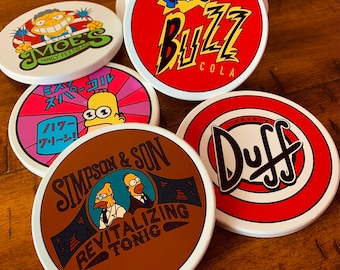 Simpson Drink Coasters