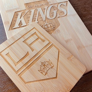 LA King Cutting Board Set