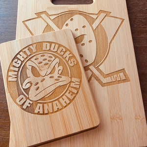 Limited Edition CLASSIC Mighty Ducks  Cutting Board