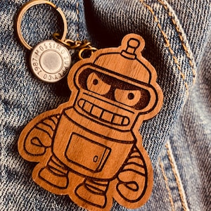 Limited Edition “Tiny Bender” (Walnut Keychain)