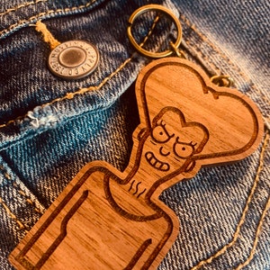 Mom (momcorp) Keychain