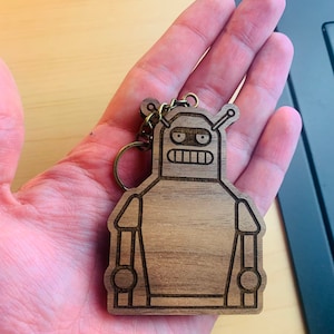 Calculon Keychain