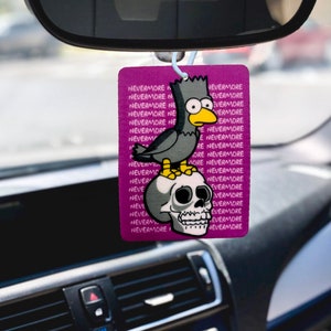 Bart the Raven (unscented) Car Freshner