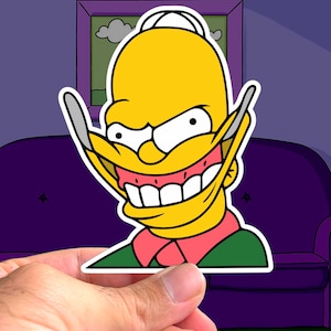 Obey Homer Sticker