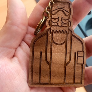 Scruffy Keychain