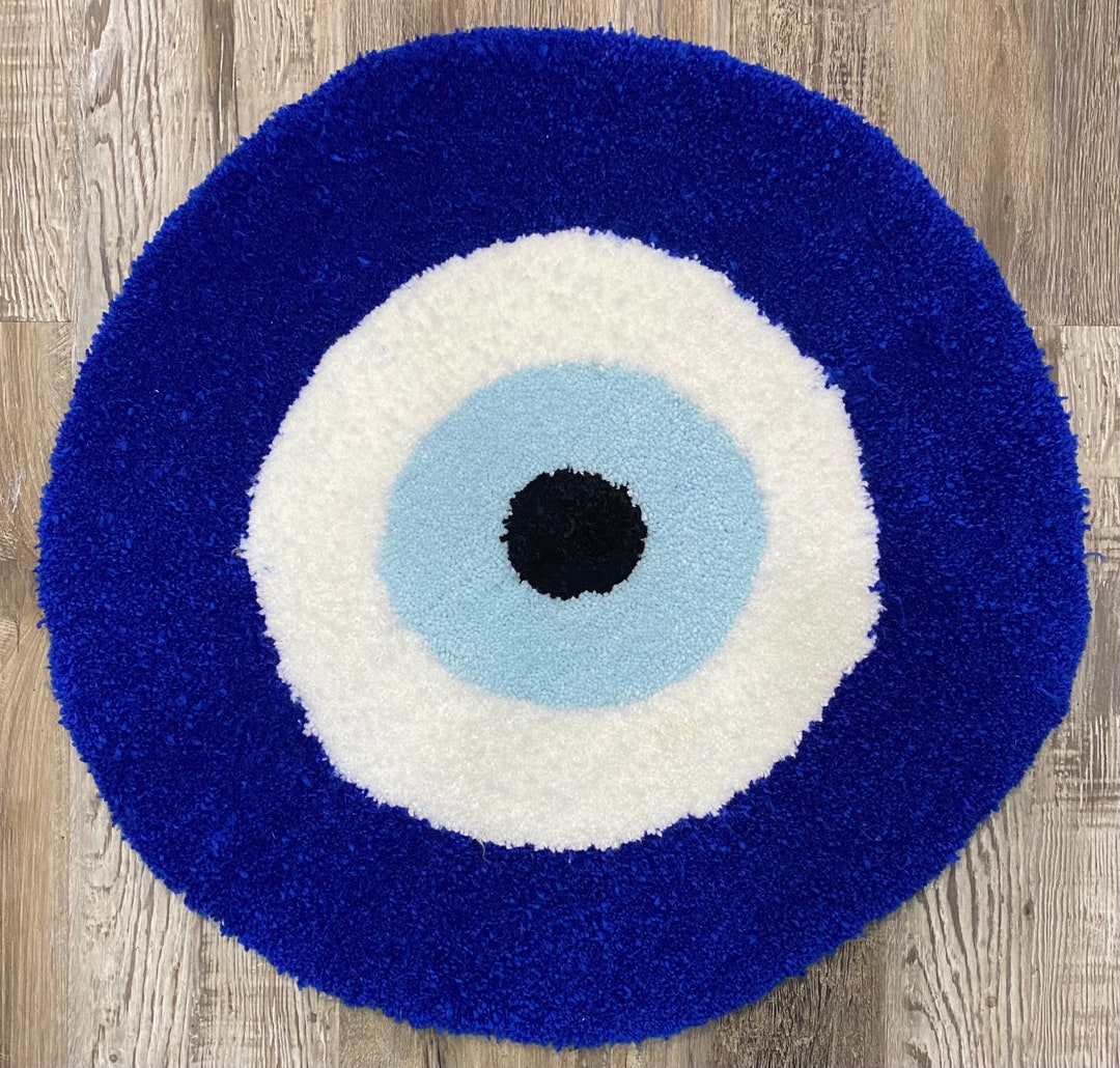 EVIL EYE RUG Etsy