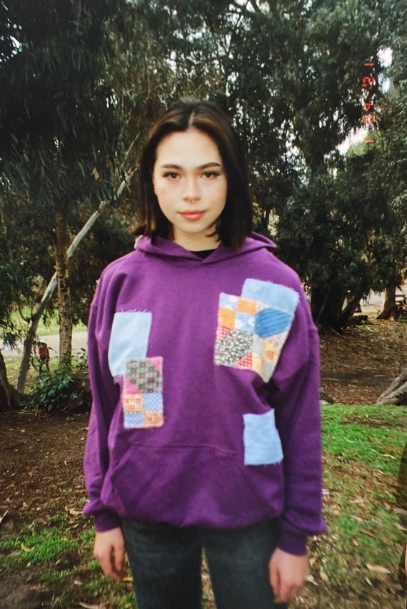 PATCHWORK HOODIE Etsy Australia