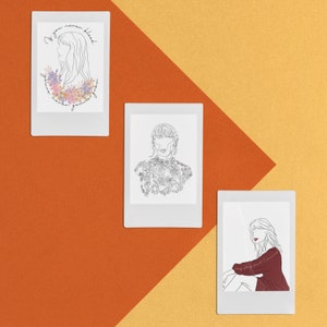 Taylor Swift Poster | Taylor Swift, Taylor Swift Stickers, Taylor Swift Merch, Swiftie merch, Folklore, Taylor Swift Gift, Taylor Swift Art image 3