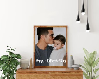 Ritratto di famiglia personalizzato / Ritratto personalizzato da foto, Regalo personalizzato, DadDisegno digitale, Ritratto della festa del papà, Regalo per la festa del papà