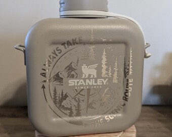 電池付き　◆ ナーフ　スタンピード　付属品完備　25連ドラムマガジン　照準器付き Stanley 25oz Next X Nature Canteen Personalized Laser Engraved