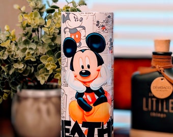 Mickey Comic Strip Retro customized Sublimation Tumbler with name