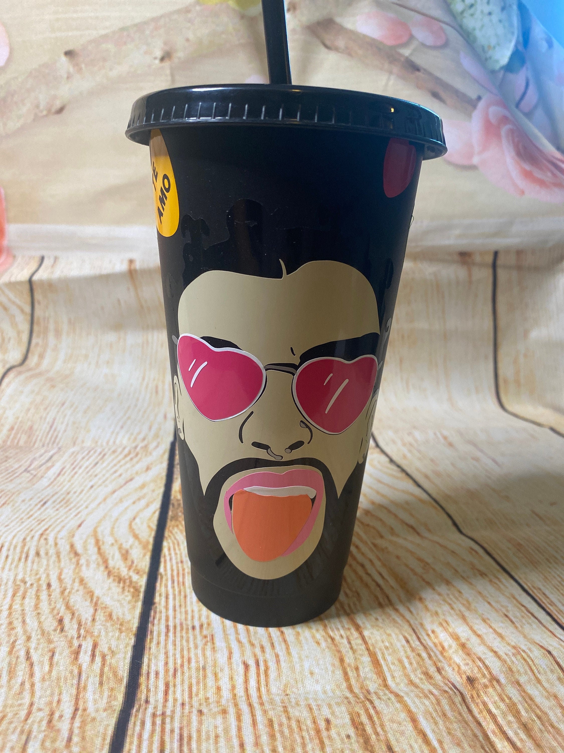 Bad bunny custom tumbler Etsy