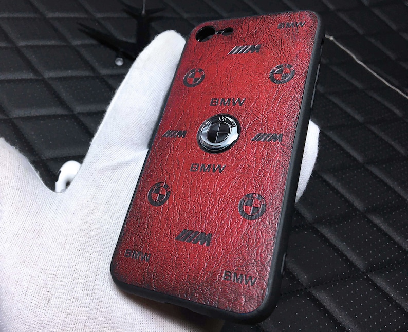 Case Phone Auto Logo Samsung S9 Plus Case Phone Leather Black