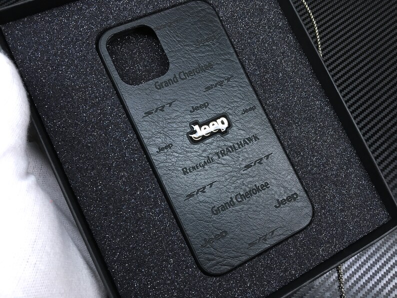 Case Phone Auto Logo Samsung S9 Plus Case Phone Leather Black