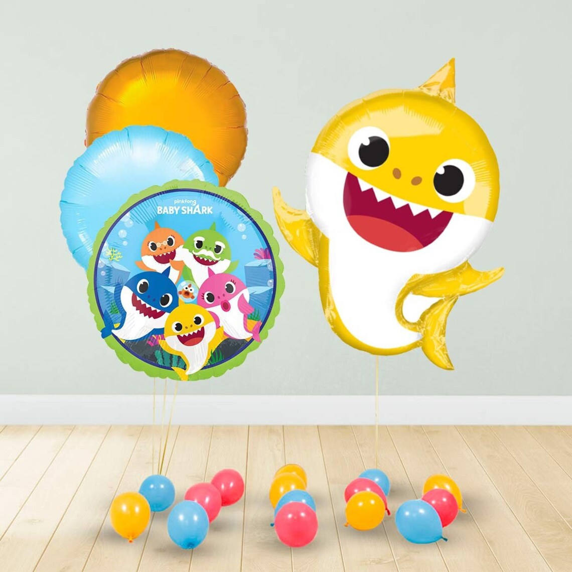 Baby Shark Balloon Deluxe Package Etsy