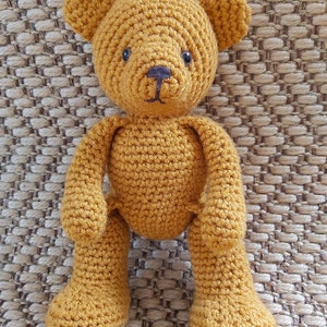 Teddy Bear Crochet Pattern | A No Sew Project | Beginner Friendly ...