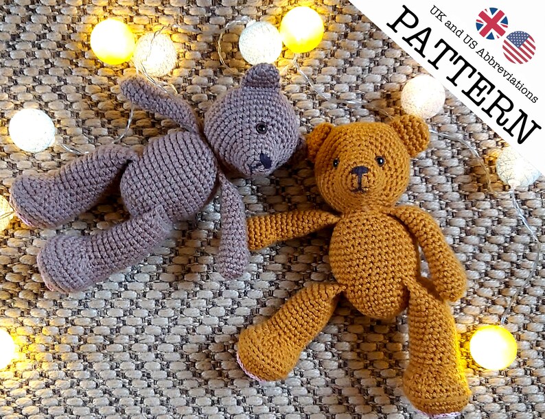 Teddy Bear Crochet Pattern | A No Sew Project | Beginner Friendly ...