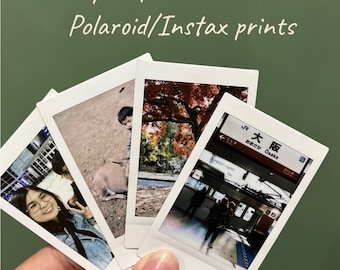 Custom Instax Mini Prints | Film Photo Prints | Instax Mini Film | Polaroid prints Customisable | Retro Prints | Mini Photo Prints