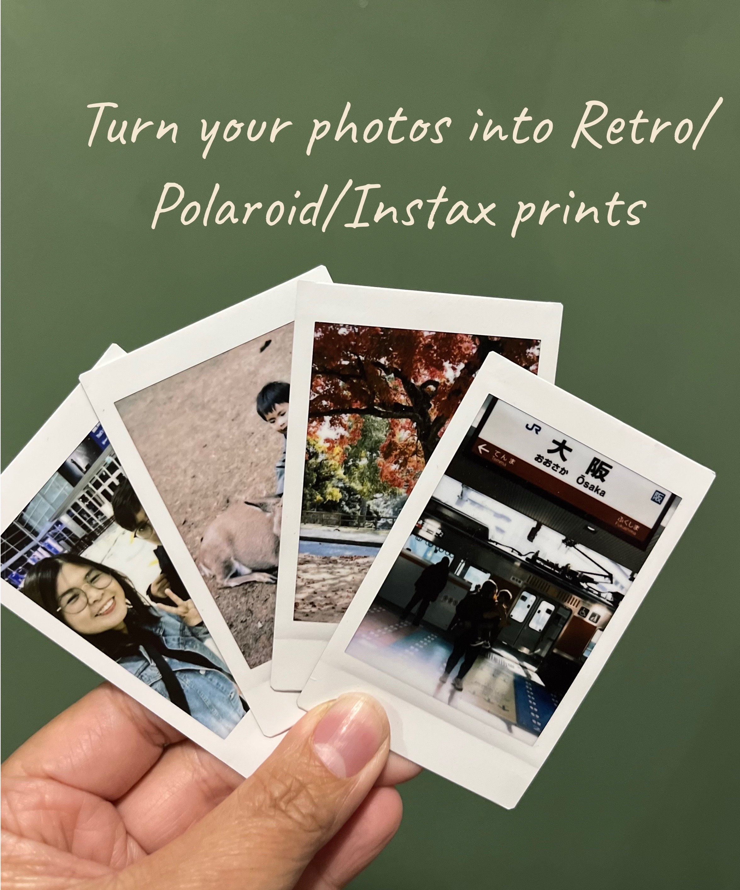 Custom Instax Mini Prints Film Photo Prints Instax Mini Film Polaroid Prints Customisable Retro Prints Mini Photo Prints Etsy