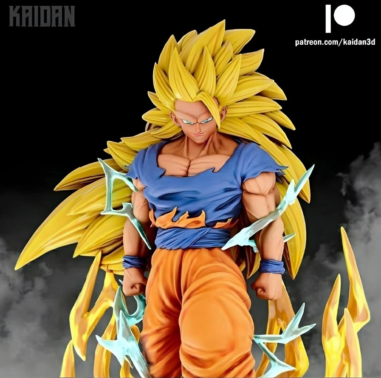 BSNRDX Figurine Anime Stars - Super Saiyan 3 Goku Kit De Modèle Maquette Figurine  articulée 17 cm : : Jeux et Jouets