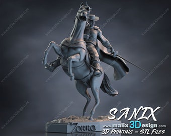 Zorro figurine (SANIX)