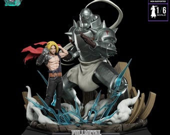 Figurine Fullmetal Alchemist : Edward & Alphonse Elric