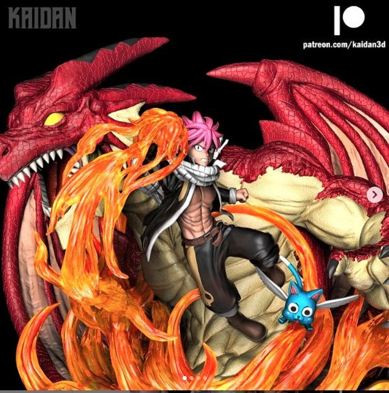 Fairy Tail Natsu et Ignir image 3