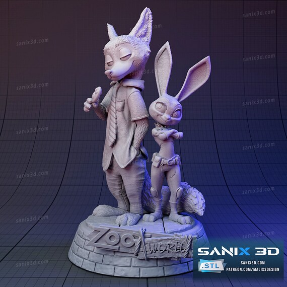 タオル・ハンカチ Zootopia Nick & Judy Selfie Figure Zootopia Happy Lottery A Prize Nick Judy Selfie Figure New