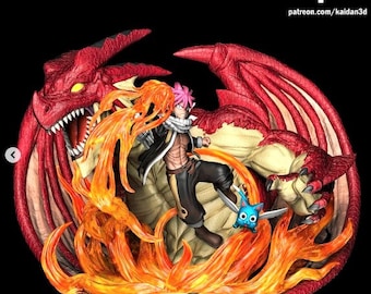 Fairy Tail Natsu et Ignir