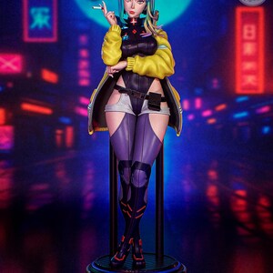 Lucy Figurine – Cyberpunk Edgerunners – 3D Resin Statue – Painted or Unpainted image 11