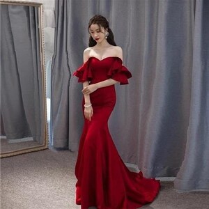 Robe anniversaire rouge top