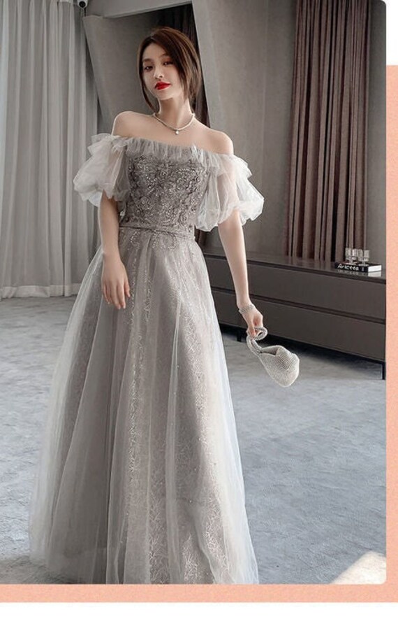 Korean top gown dress