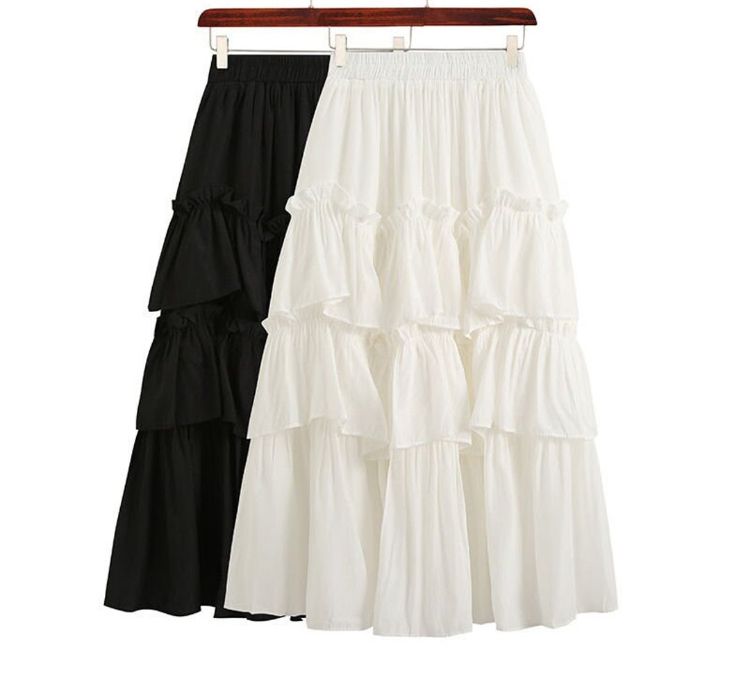 Off - White Ruffle Long Skirt main image 0
