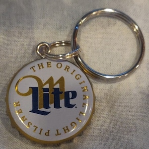 Custom Handmade Bottle Cap Keychain