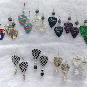 Guitar Pick Earrings