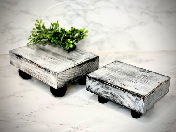 Home Décor Decorative Trays Home & Living Farmhouse Decor Table Riser ...