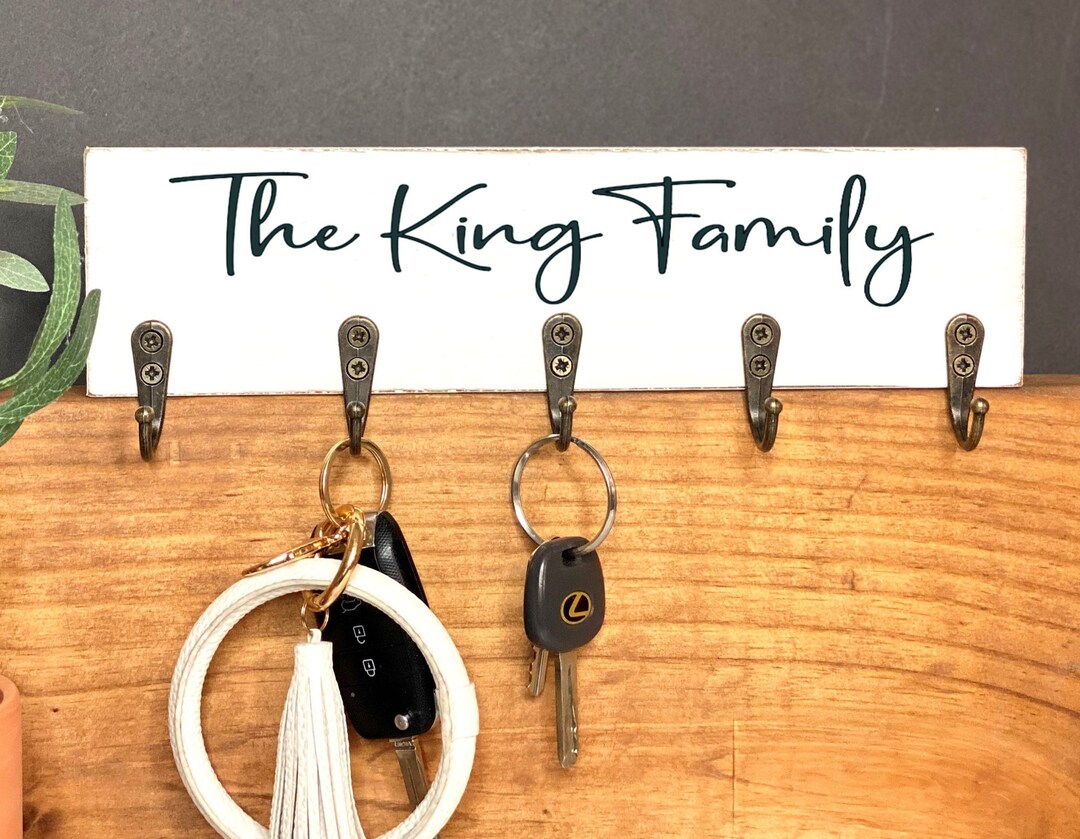 Key Holder Customizable Key Hanger Hanging Organizer Key Etsy